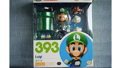 ねんどろいど ルイージ レビュー: クラフトブログ＠もーりぃ