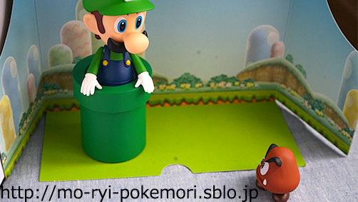 ねんどろいど ルイージ レビュー: クラフトブログ＠もーりぃ