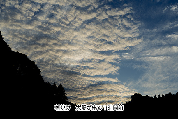 朝焼け